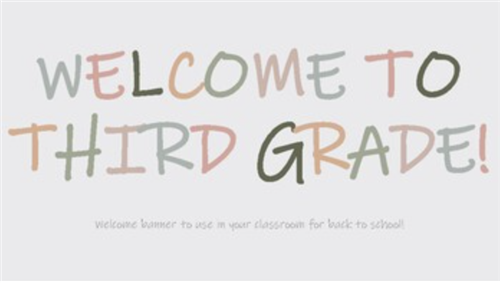 Third grade